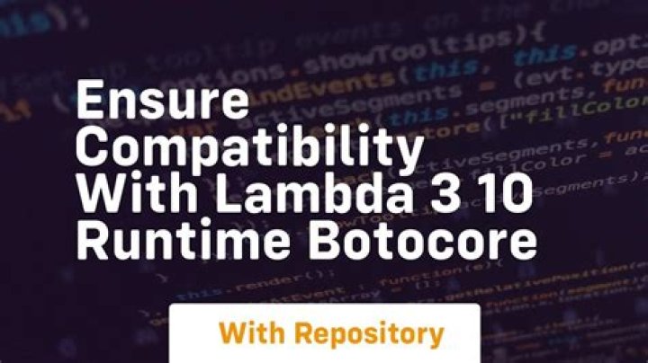 Lambda — botocore 1.10.50 documentation